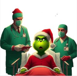 Grinch's heart attack Meme Template