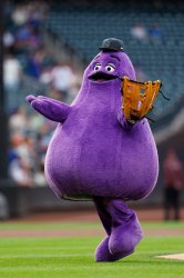 Grimace Mets Meme Template