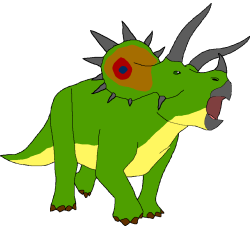 Male Triceratops (Paleoverse + EOIverse) Meme Template