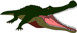 Male Sarcosuchus (Paleoverse + EOIverse) Meme Template