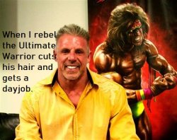 the ultimate warrior Meme Template