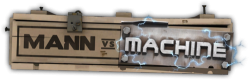 Mann vs. Machine logo Meme Template