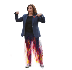 Kamala Pants Inferno Meme Template