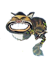 Gato Cheshire Mainez Meme Template