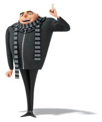 Gru, desprecable me Meme Template