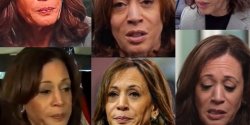 Kamala's Many Faces Meme Template