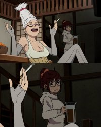 Dandadan Meme Template