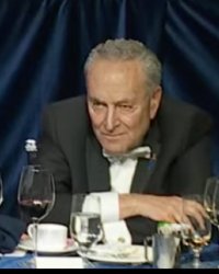 Schumer at Al Smith dinner Meme Template