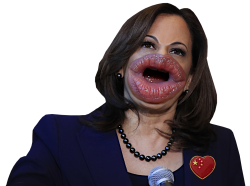 Kamala's Big Mouth Meme Template