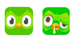 Duolingo icons Meme Template