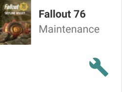 Fallout 76 Maintenance Meme Template