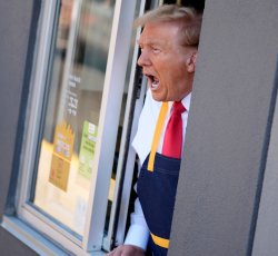 Trump McDonald's Meme Template