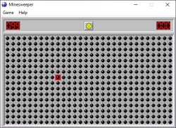 Minesweeper with 100% mines Meme Template