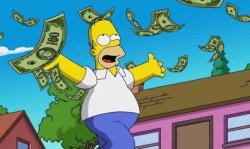 Homer Simpson Money Meme Template