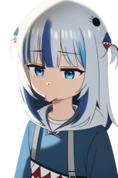 Gawr Gura Meme Template