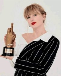 Taylor Swift Middle Finger Meme Template