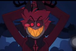 Alastor daisies template Meme Template