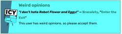 this user has weird opinions Meme Template