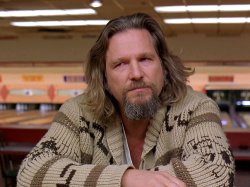 The Big Lebowski and no great fan of Hair Drumpf - Trump Meme Template