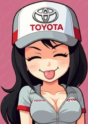 Toyota Blep Meme Template