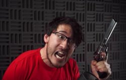 markiplier with a gun Meme Template