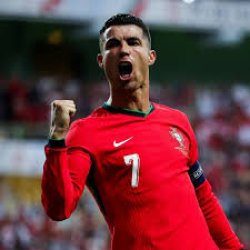 Cristiano Ronaldo celebrando ¡A huevo güevo! Meme Template