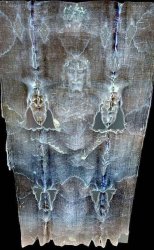 Shroud of Turin 3D Meme Template