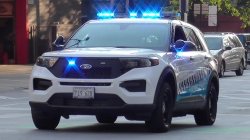 police car responding Meme Template