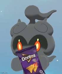 Marshadow doritos Meme Template