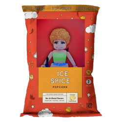 Ice Spice popcorn Meme Template