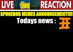 Spogebob_Memes News Meme Template