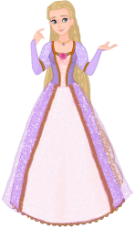 Barbie as Rapunzel Meme Template