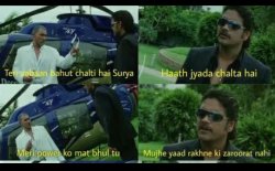 Teri Zaban bahot chalti hai surya Meme Template