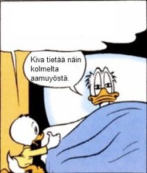 Kiva tietää näin kolmelta aamuyöstä Meme Template