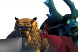 Tai lung computer Meme Template