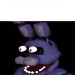 FNAF Popping Eyes Bonnie Meme Template