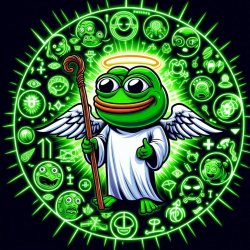 Saint Kek Meme Template