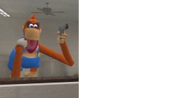 Lanky Kong shoots Meme Template