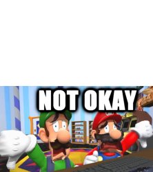 Mario and Luigi hates Meme Template