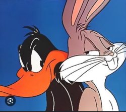 DAFFY BUGS BUNNY NEGLECT EV Meme Template