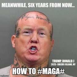 prison tattoo trump Meme Template