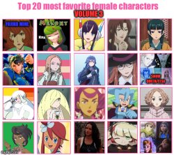 favorite females volume 3 Meme Template