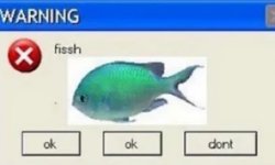 Fish. Meme Template