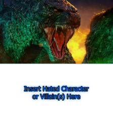 Godzilla roars at who? Meme Template