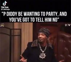 P Diddy Party Tell Him No Kat Williams Meme Template