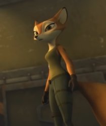 Vix Foxston(Spark: a Space Tail) Meme Template