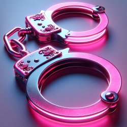 Pink handcuffs Meme Template