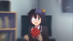 Rikka panicking Meme Template