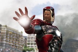 terrence howard iron man Meme Template