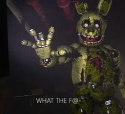 Springtrap WTF Meme Template